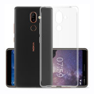 Nokia 7 Plus Ultra Thin Clear TPU Gel Case