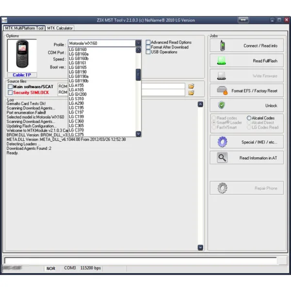 Z3X LG Activation