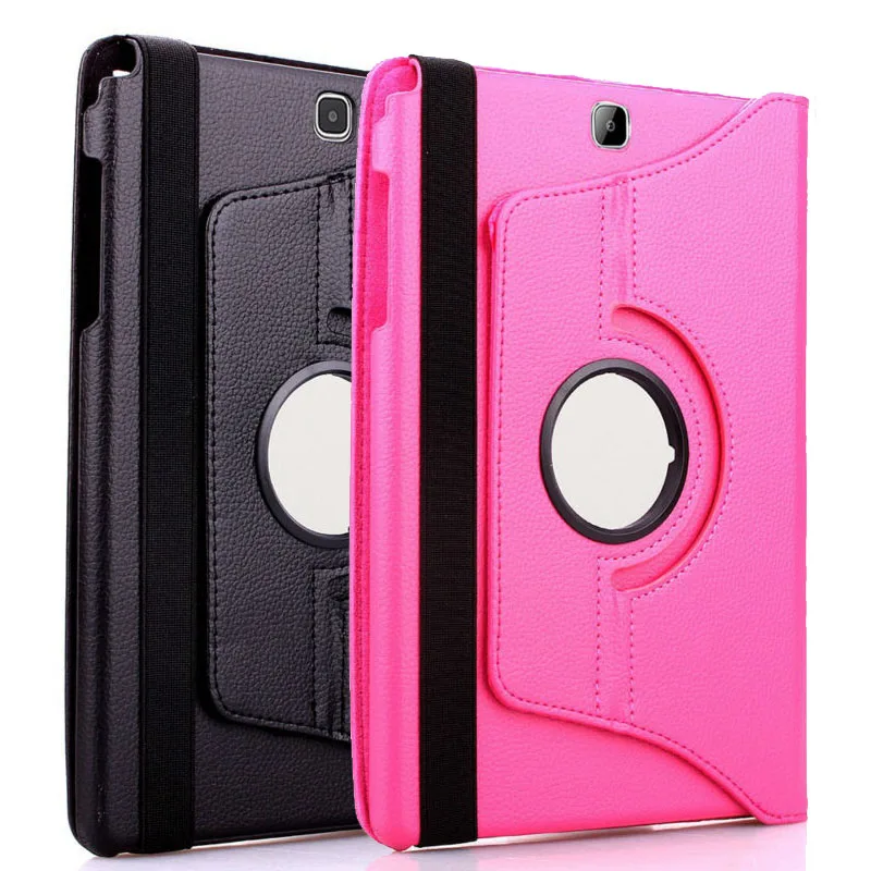 Samsung Galaxy Tab S2 9.7 360 Degree Rotating Smart PU Leather Stand Case / Cover - Image 1