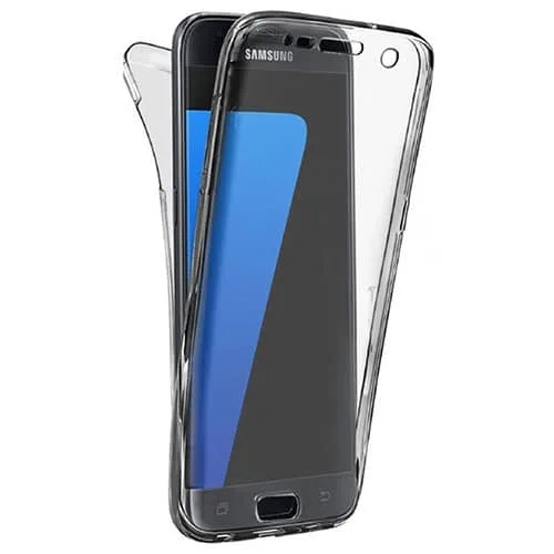 Samsung G935 Galaxy S7 Edge 360° Ultra Thin Shockproof  TPU Gel Protective Case - Image 1