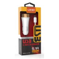 LDNIO DL-C50 5.1A 3 Port USB Car Charger