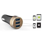 LDNIO DL-C50 5.1A 3 Port USB Car Charger - Image 2