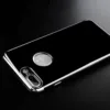 iPhone 7 Plus / 8 Plus Ultra Thin Black Glossy Gel & Chrome Effect Trim Case