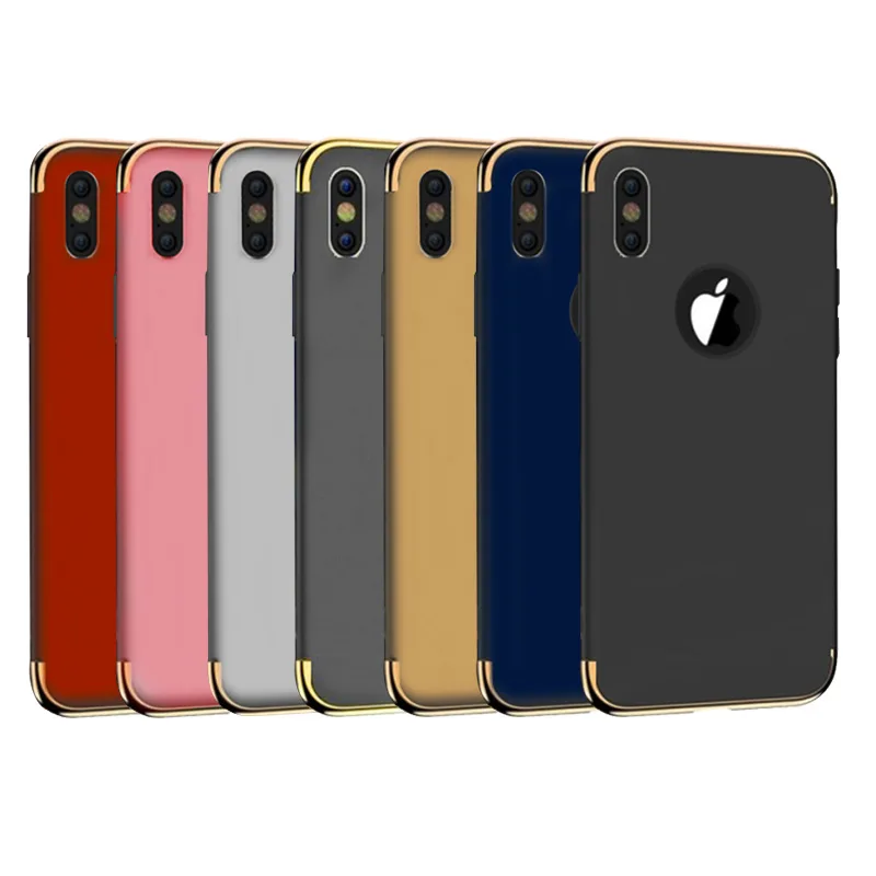iPhone X / XS 3in1 Ultra Thin Soft Feel Case - Image 1