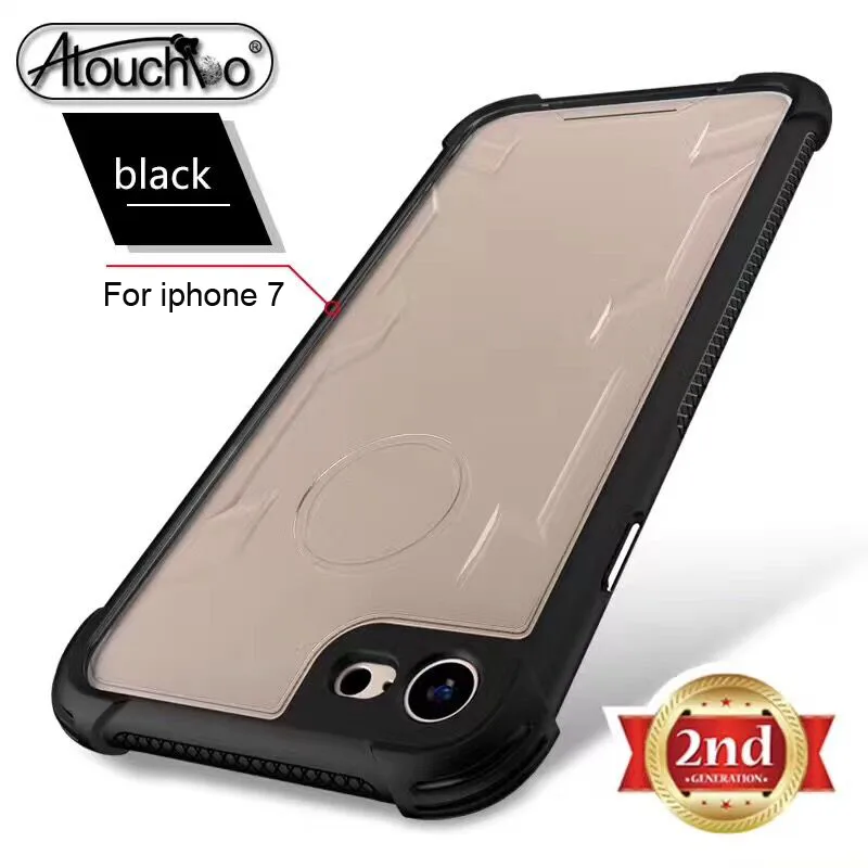 iPhone 7 Plus / 8 Plus King Kong Armor Shockproof Transparent Back Cover - Image 2