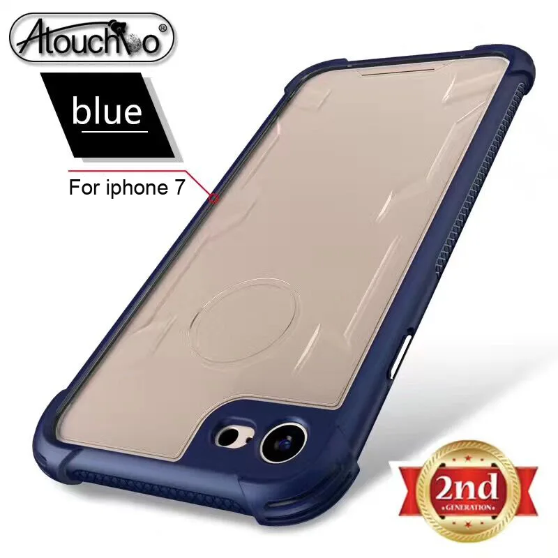 iPhone 6 / 6s King Kong Armor Shockproof Transparent Back Cover - Image 3