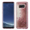 Samsung Galaxy S8 Plus Liquid Glitter Filled Chrome Effect Gel Case