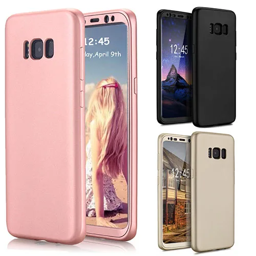 Samsung Galaxy S8 Plus 360º Ultra Thin Soft TPU Case & Screen Protector - Image 1