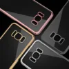 Samsung Galaxy S8 Ultra Thin Clear Gel & Chrome Effect