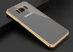 Samsung Galaxy S8 Ultra Thin Clear Gel & Chrome Effect - Image 2