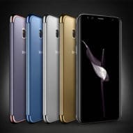 Samsung Galaxy S8 Plus Ultra Thin Clear Gel & Chrome Effect Trim Case