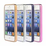 iPhone SE / 5s / 5 Ultra Thin Clear Gel & Chrome Effect Case