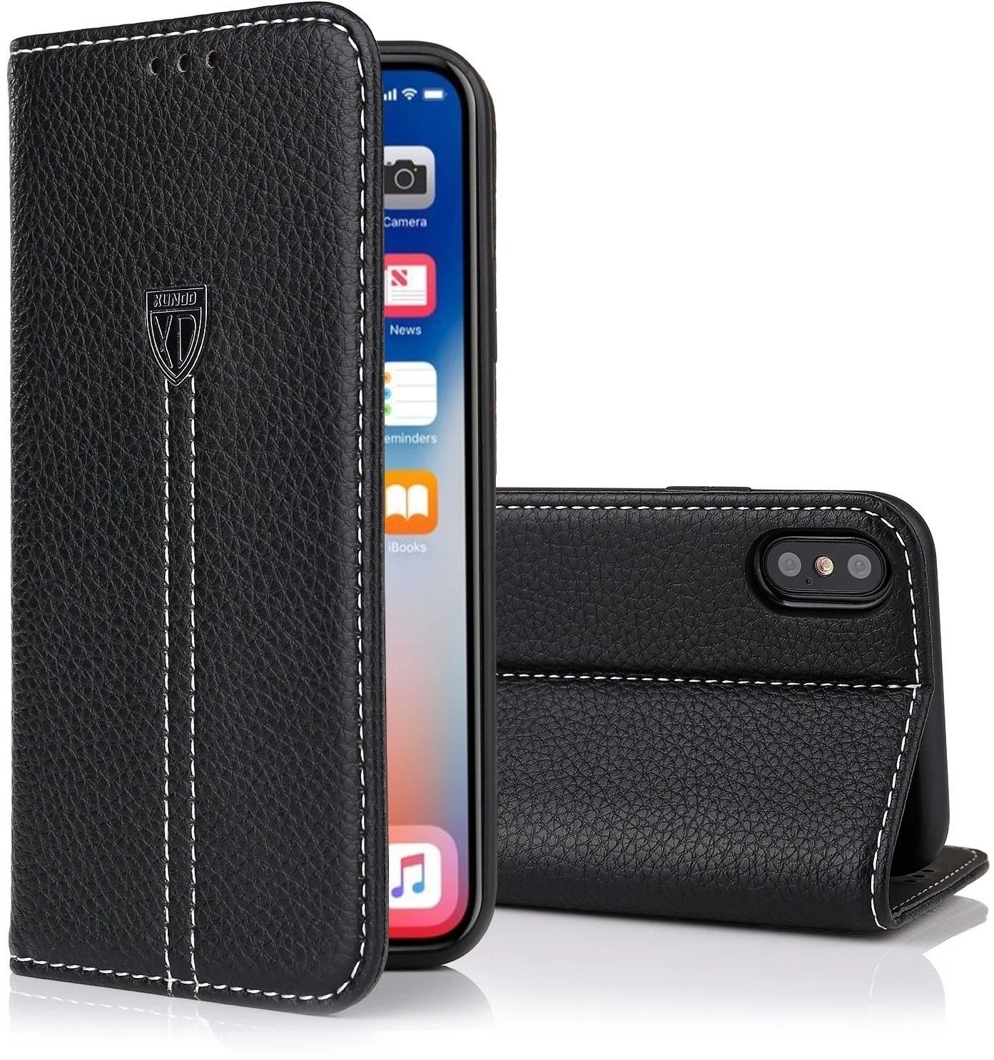 xunddiphx iPhone X / XS XUNDD Style Premium Wallet Case With Card Slot - Image 1