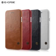 G-Case Business Series Premium PU Book Leather Case - iPhone X / XS