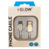 iGlow High Quality Micro USB Data Cable - Retail Packed