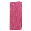 Samsung G960 Galaxy S9 Slim Fitting Glitter Wallet Case With Magnetic Closing