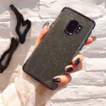 Samsung Galaxy J6 2018 Ultra Thin Clear Gel With Chrome & Glitter Effect - Image 2