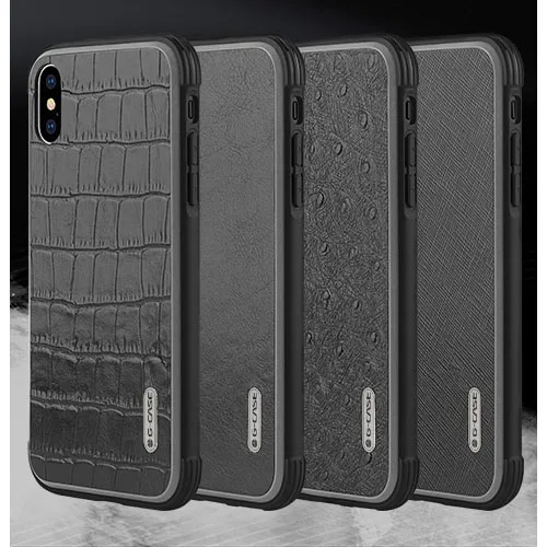 monteall G-Case Monte Carlo Series Genuine Leather Case With Card Slot - iPhone XS Max - Image 1