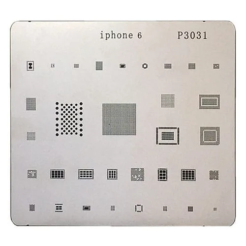 6gbga iPhone 6 BGA Stencil Template For Reballing IC Chips - Image 1