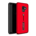 Samsung Galaxy J4 Plus Dual-Layer Shockproof Finger Strap Stand Case