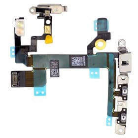 iPhone SE Power /  Volume / Mute Button Flex Cable With Brackets
