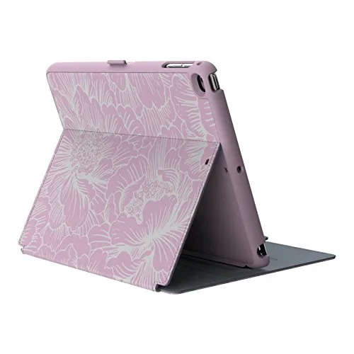 41izdf7OJ-L.jpg Speck SPK-A3334 StyleFolio Case for Apple® iPad® Air 2 Fresh Floral Pink/Nickel Grey