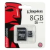 Kingston Micro SD SDHC Memory Card Class 4 8GB
