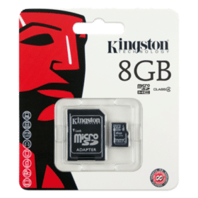 Kingston Micro SD SDHC Memory Card Class 4 8GB