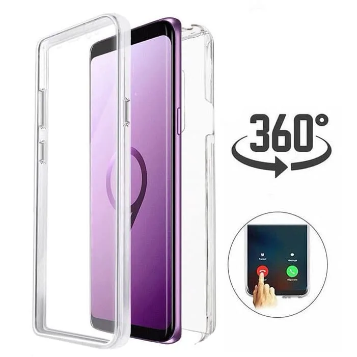 Samsung G960F Galaxy S9 360º PC & TPU Full Case With Protective Screen Cover