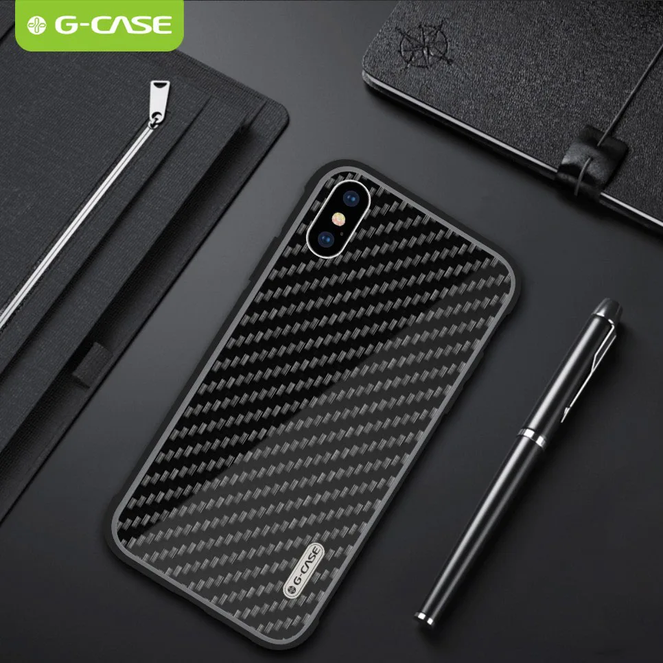 G-Case Carbon Fibre Shield Series Case - iPhone XS Max - Image 1