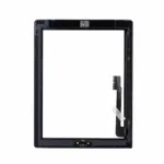 iPad 3 / 4 Replacement Glass Touchscreen Digitizer With Home Button & Flex Cable - Image 2