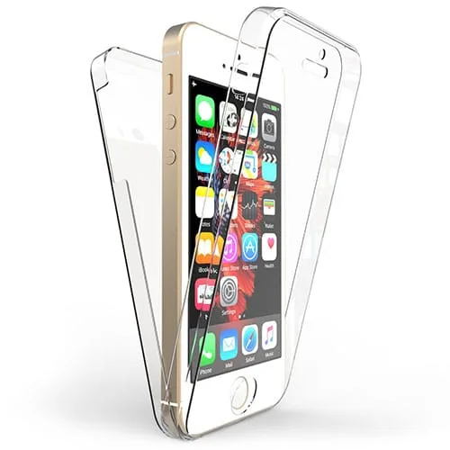 iPhone SE / 5 / 5s 360° Ultra Thin Shockproof TPU Gel Protective Case