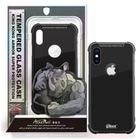 iPhone X King Kong Armor Shockproof Coloured Case - Wireless Charging Compatible