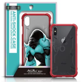 iPhone X King Kong Armor Shockproof Transparent Back Cover