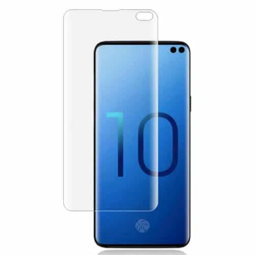 Samsung Galaxy S10 Full Curved PET Plastic Screen Protector - Image 1