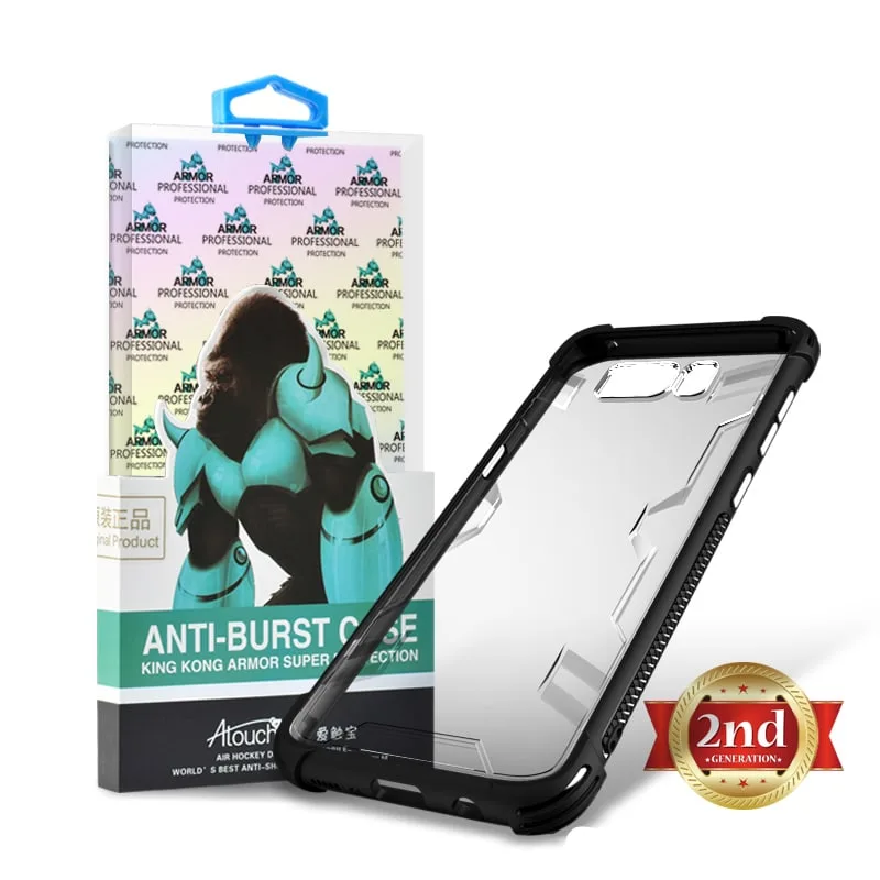s8kong2.jpg Samsung Galaxy S8 Plus King Kong Armor Shockproof Transparent Back Cover