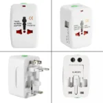 All-in-One Universal World Travel Adapter With USB