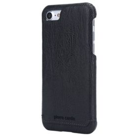 Pierre Cardin Genuine Leather Hard Back Cover / Case - iPhone 7 / 8