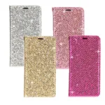 iPhone 7 Plus / 8 Plus Slim Fitting Glitter Wallet Case With Magnetic Closing - Image 3