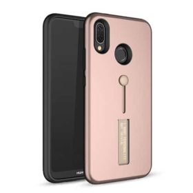 Huawei P Smart Dual-Layer Shockproof Finger Strap Stand Case