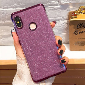 Huawei P30 Pro Ultra Thin Clear Gel Case With Chrome & Glitter Effect