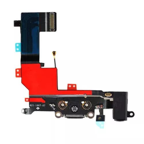 iPhone 5s Charging Headphone Port Flex & Microphone iPhone 5s Charging Headphone Port Flex & Microphone