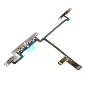 iPhone X OEM Volume Button / Mute Switch Flex Cable With Bracket