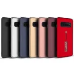 Samsung Galaxy S10 Plus Dual-Layer Shockproof Finger Strap Stand Case