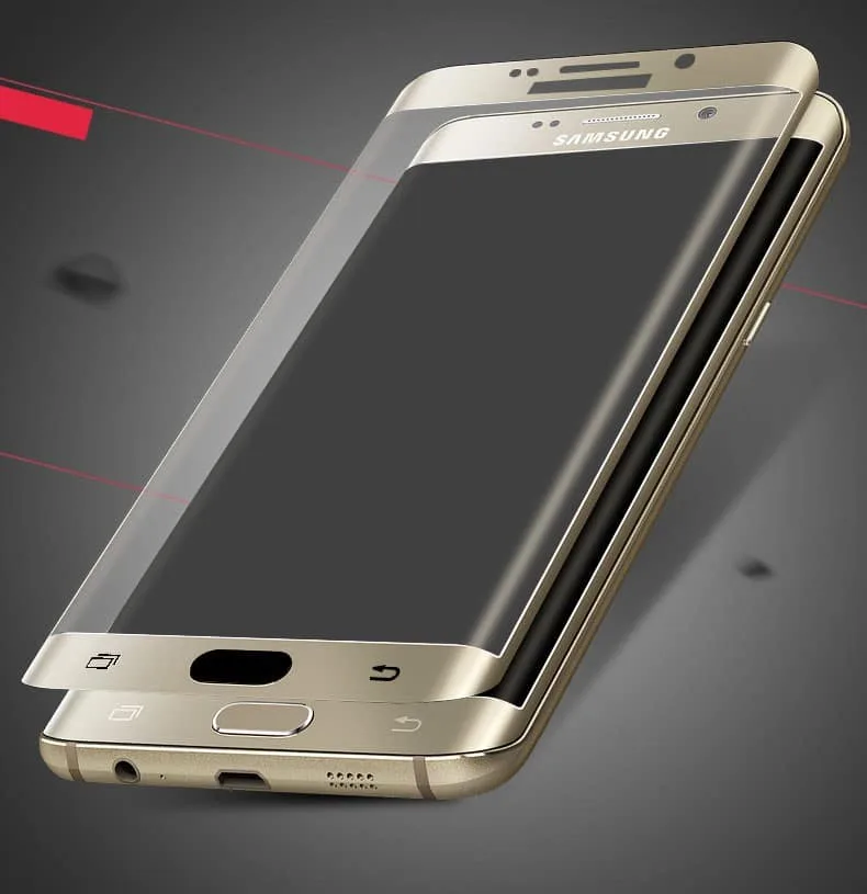Samsung G930F Galaxy S7 Case Friendly Full Tempered Glass Screen Protector - Image 2
