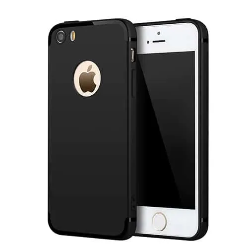 iPhone SE / 5 / 5s Max Matte Black Cross Pattern TPU Gel Case iPhone SE / 5 / 5s Max Matte Black Cross Pattern TPU Gel Case