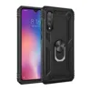 Samsung Galaxy A70 Hybrid Dual-Layer Armour Case With Magnetic Ring Stand