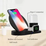 3in1 for Qi Wireless 10W Charging Station iPhone, Apple Watch & Airpods - Image 3