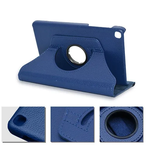 Samsung P200 Galaxy Tab A 2019 8.0 360 Degree Rotating Smart PU Leather Stand Case / Cover - Image 2