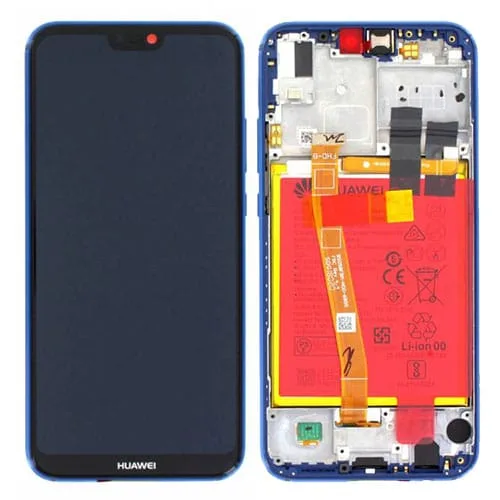 p20liteblu LCD Screen & Touch Digitiser With Frame & Battery For Huawei P20 Lite ANE-LX1 - Blue - OEM Pulled - Image 1